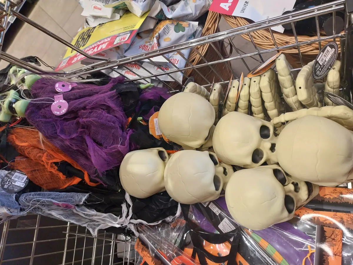 Halloween hangulat a SPAR Partner Maglódban