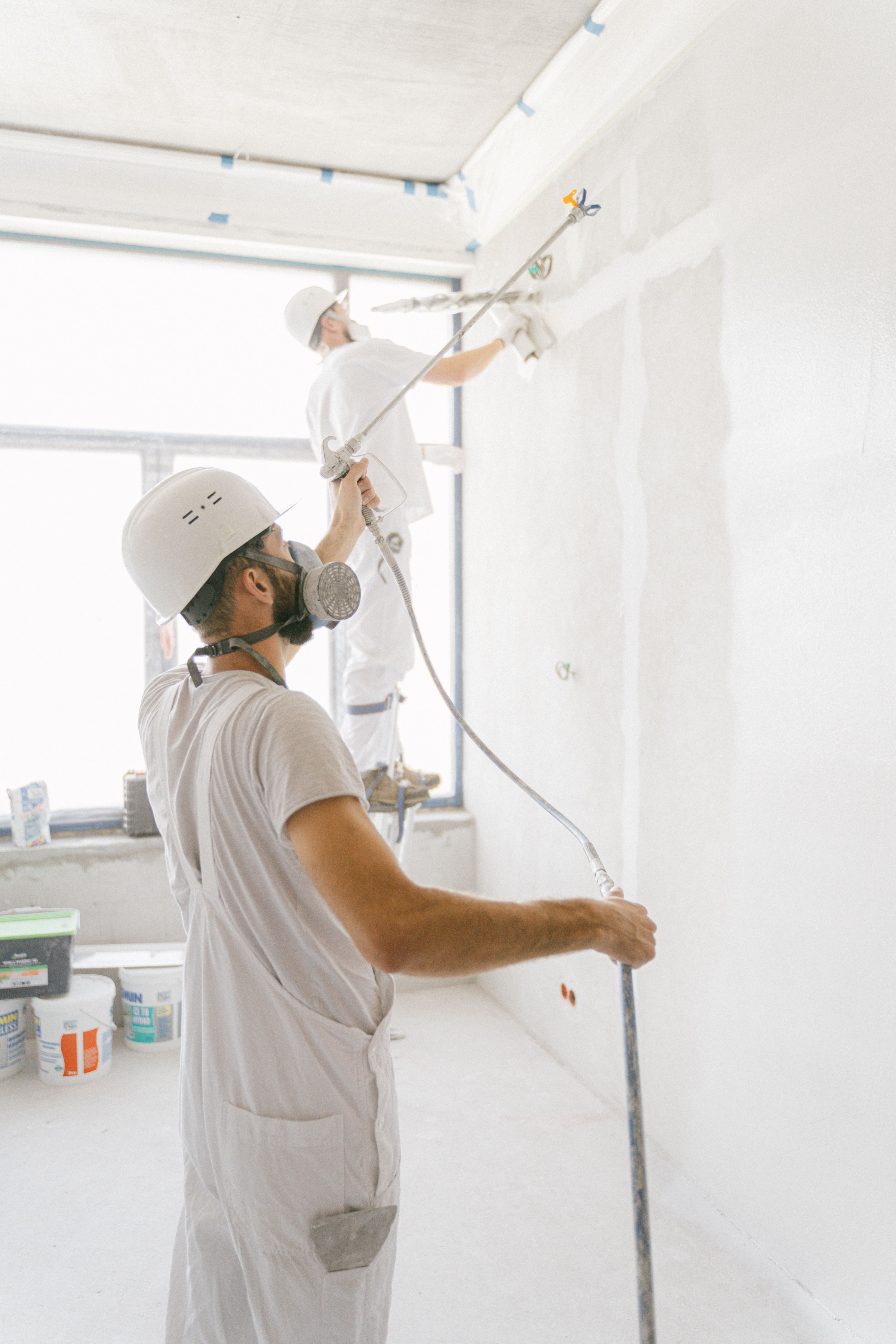 [PHOTO: commercial interior in progress]