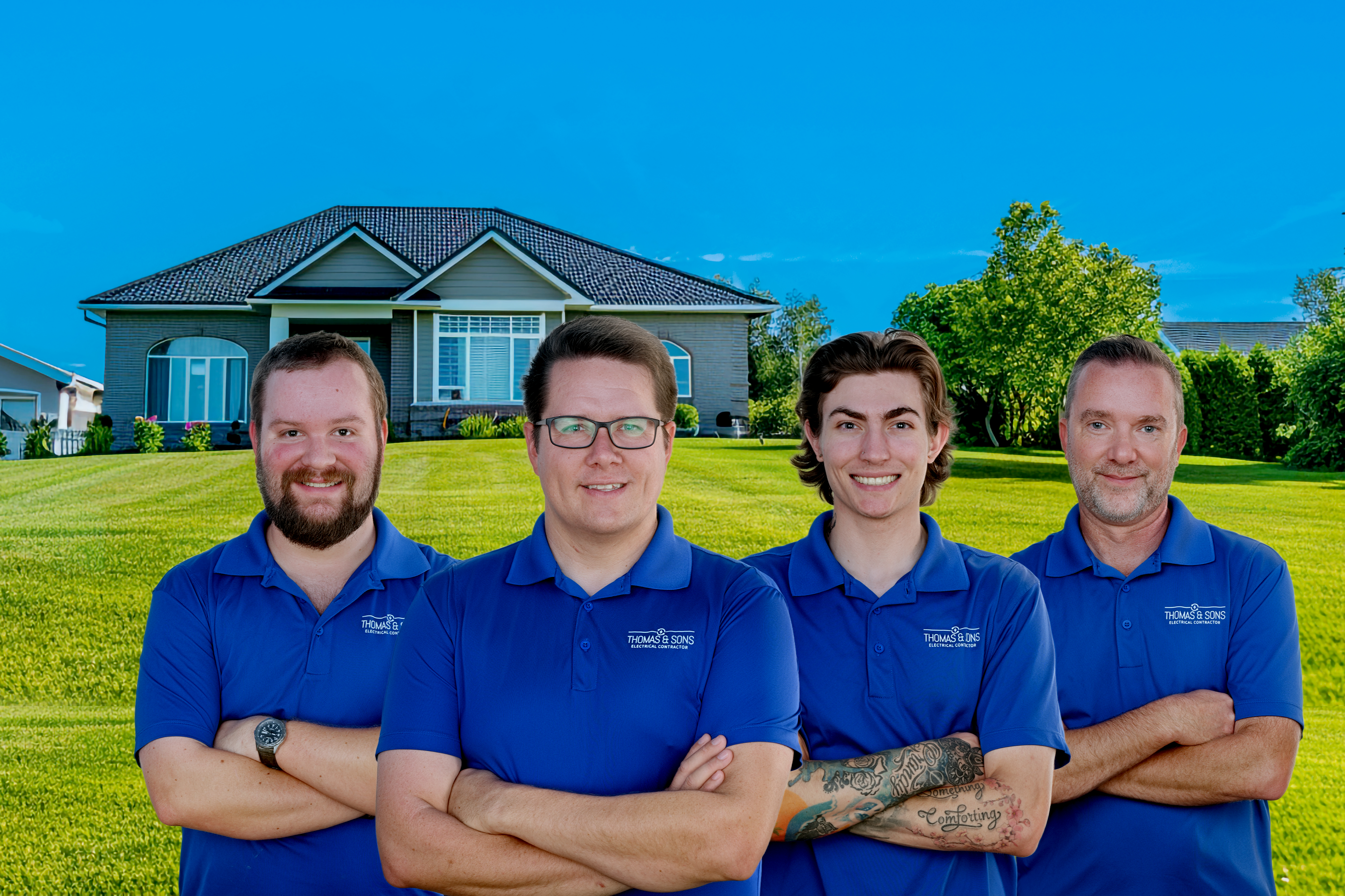Thomas & Sons Electrical Contractor Team, professional elecrician near Fort Mill near indian land,