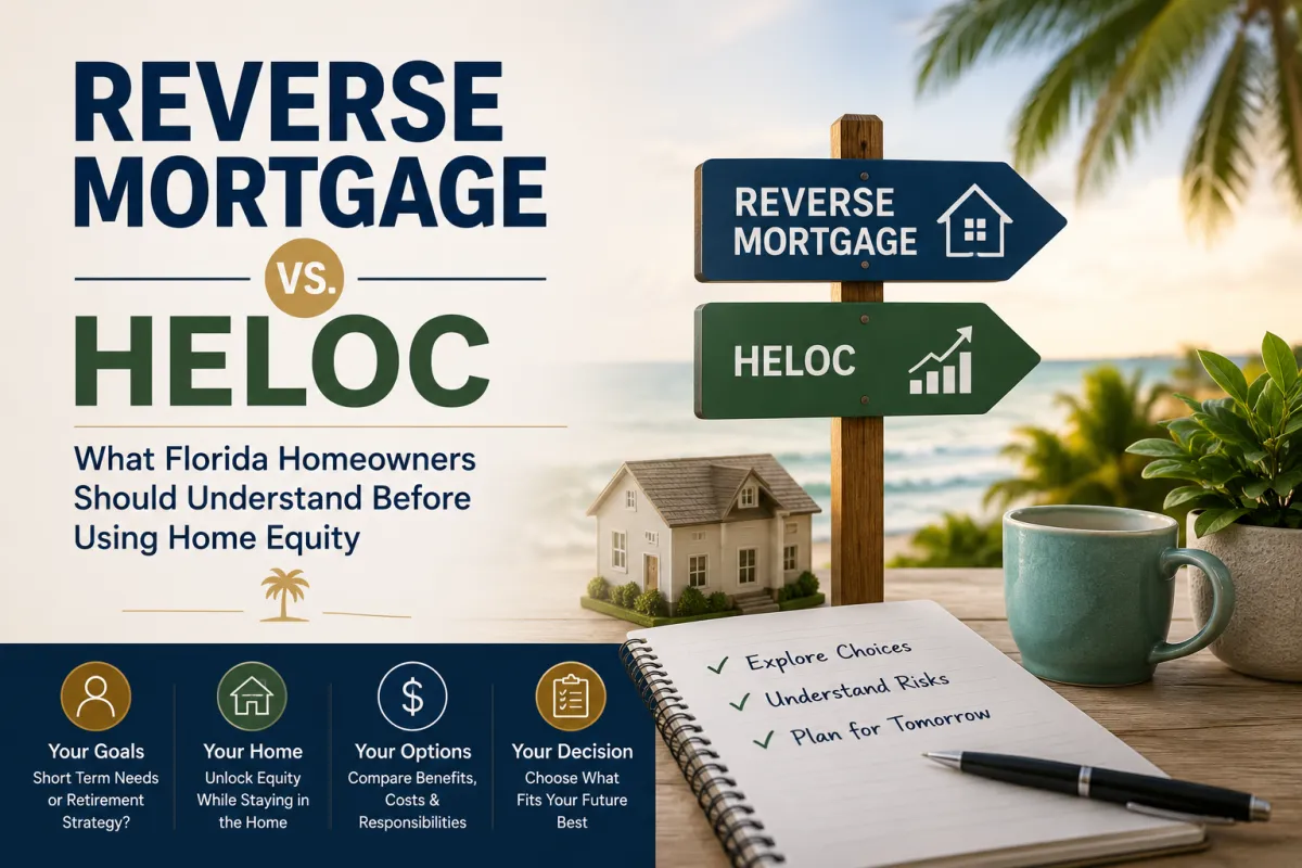 Reverse Mortgage Versus HELOC for Florida Homeowners