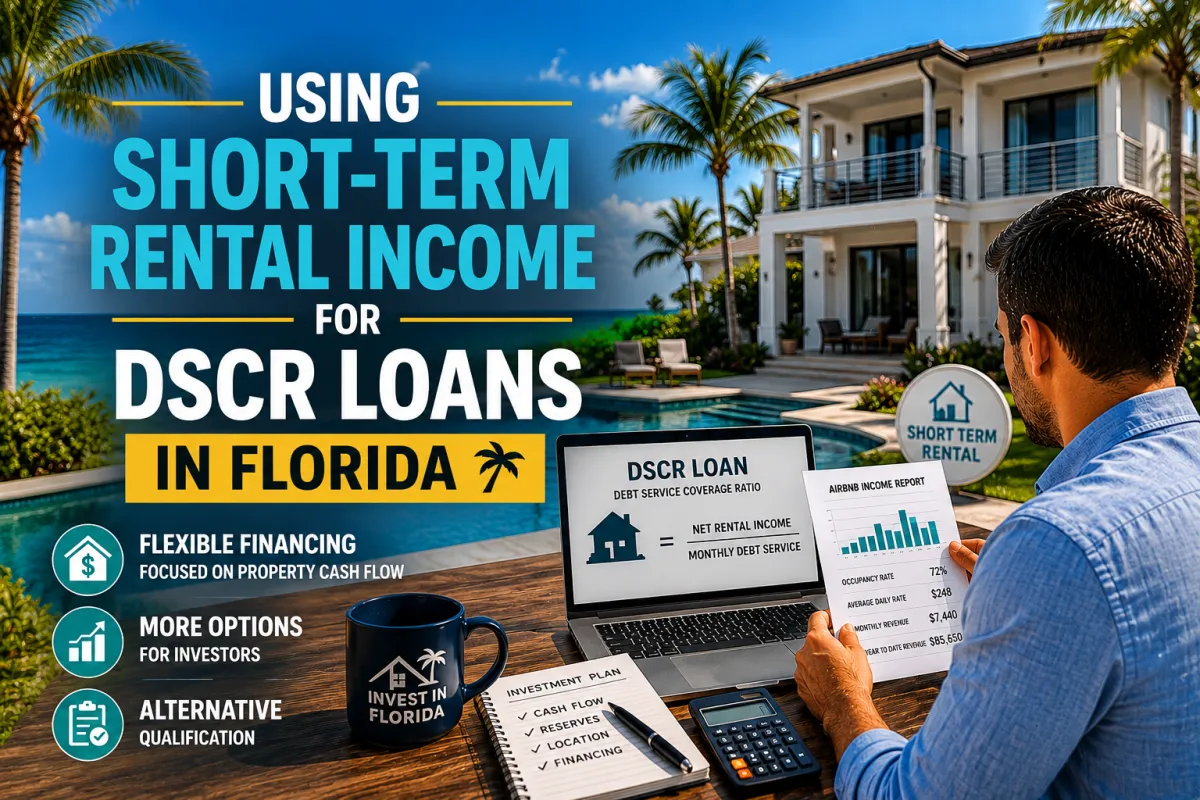 Using Short-Term Rental Income for DSCR Loans in Florida