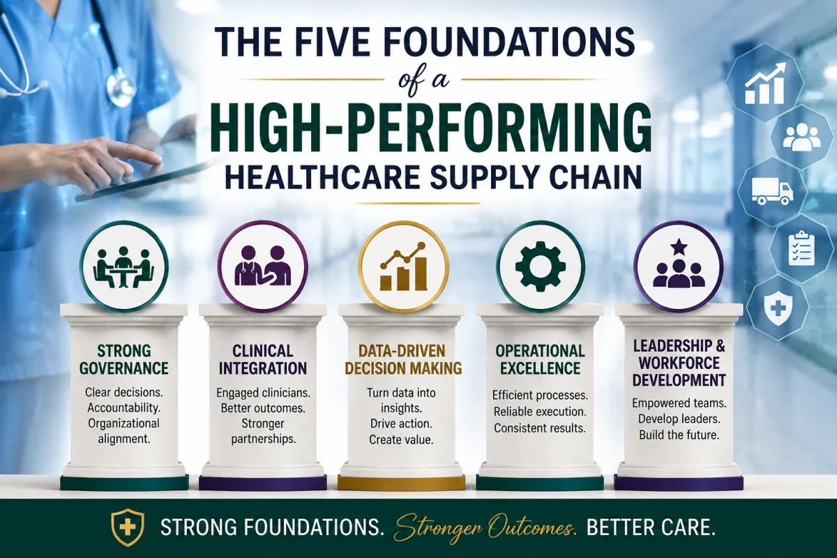 The Five Foundations of a High-Performing Healthcare Supply Chain