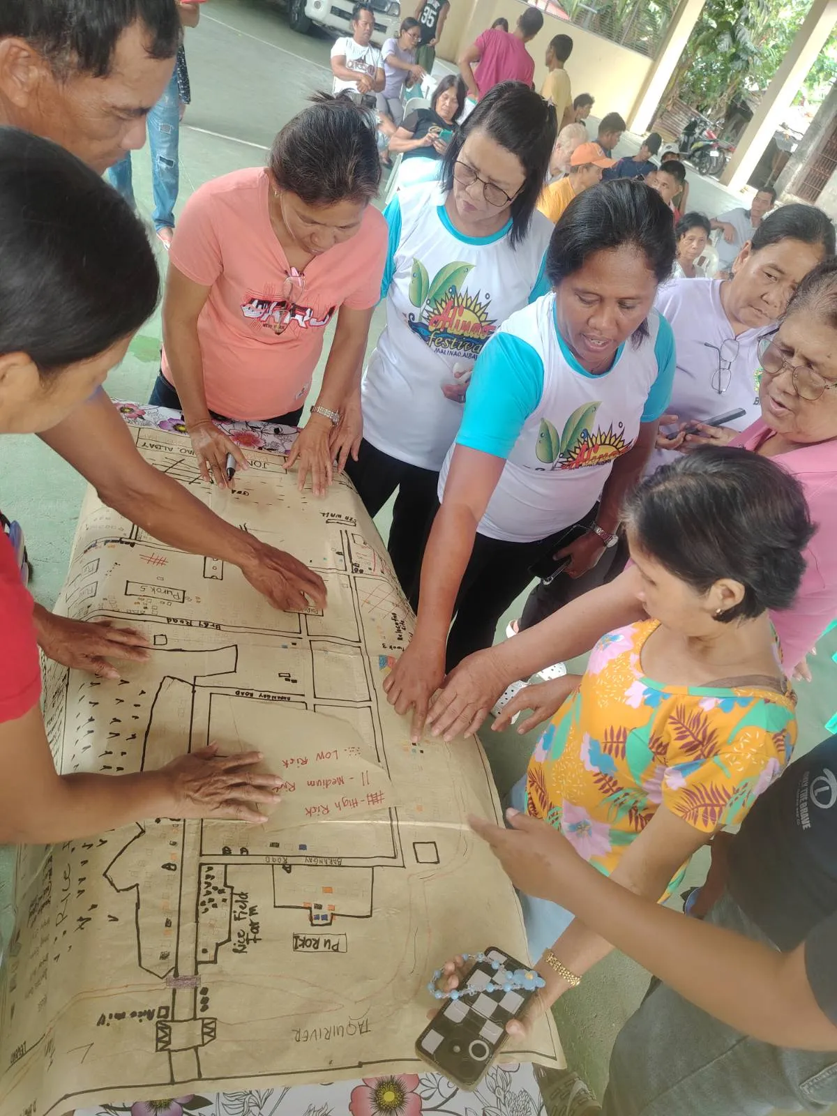 CDRC community disaster management field consultation and assembly in the Philippines