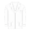 white lab coat