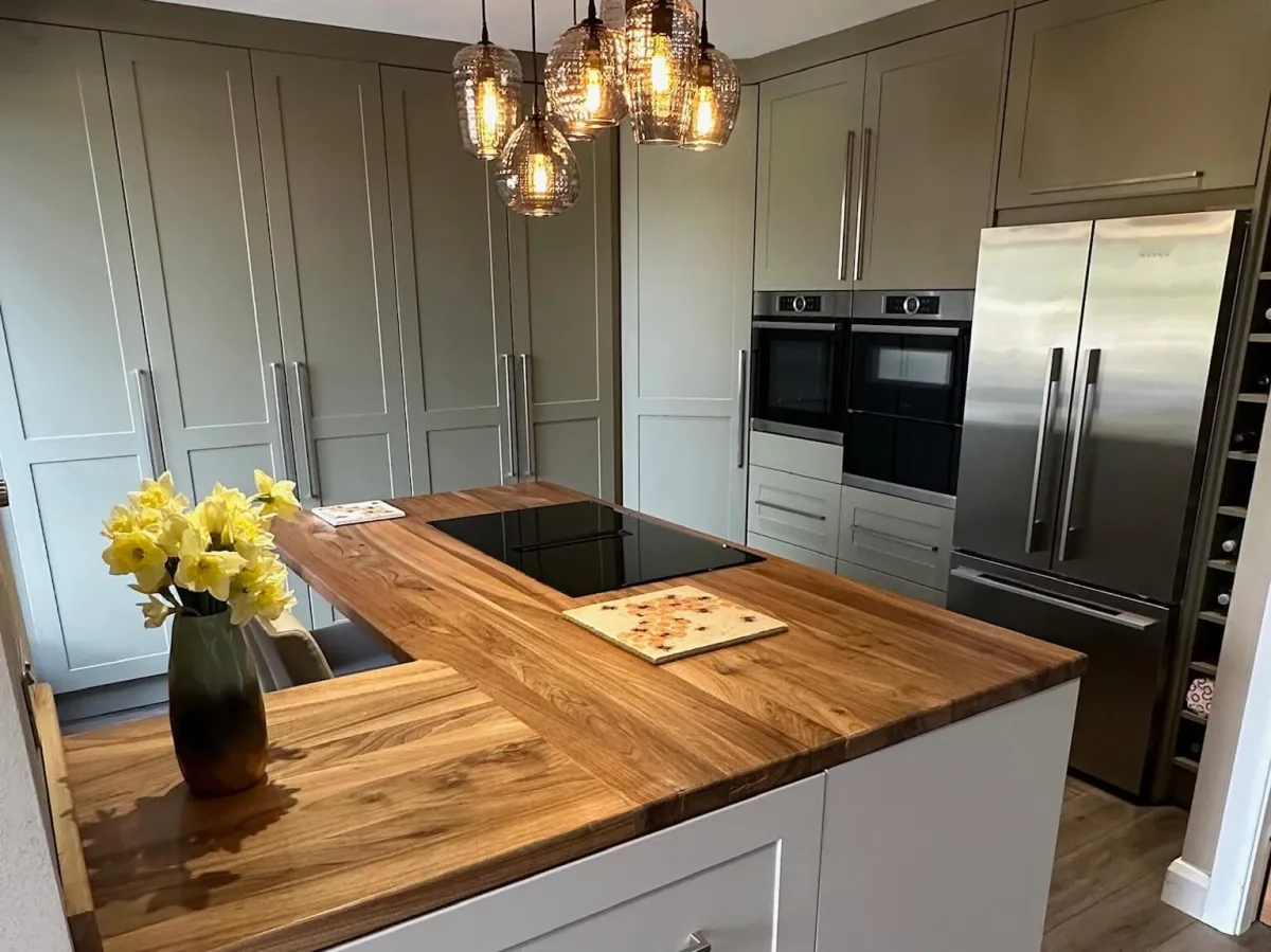 Elegant Shaker-style kitchen by JAX Bespoke in Leeds - handcrafted cabinetry with premium finishes