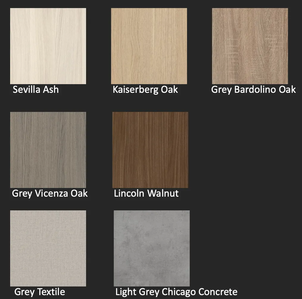 JAX Bespoke Lavish Range for bedroom furniture and wardrobe internals