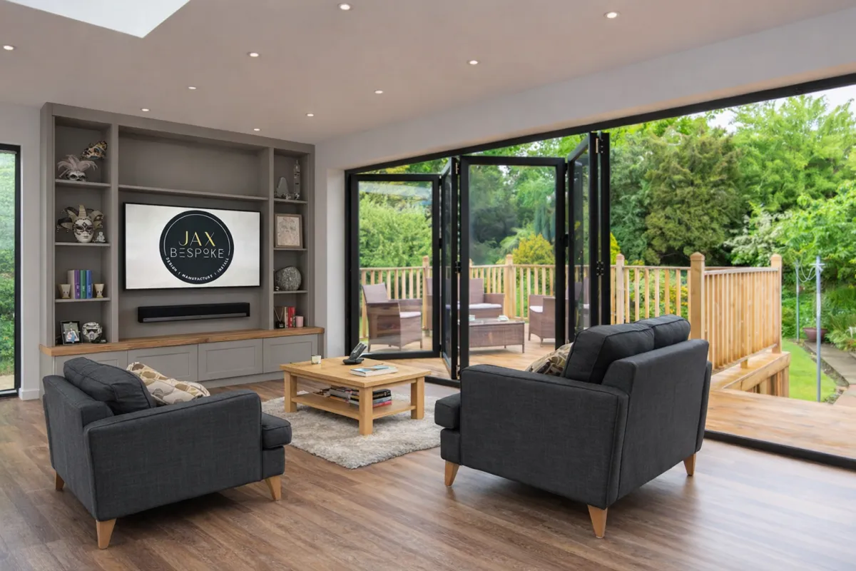 Finished bespoke installation by JAX Bespoke