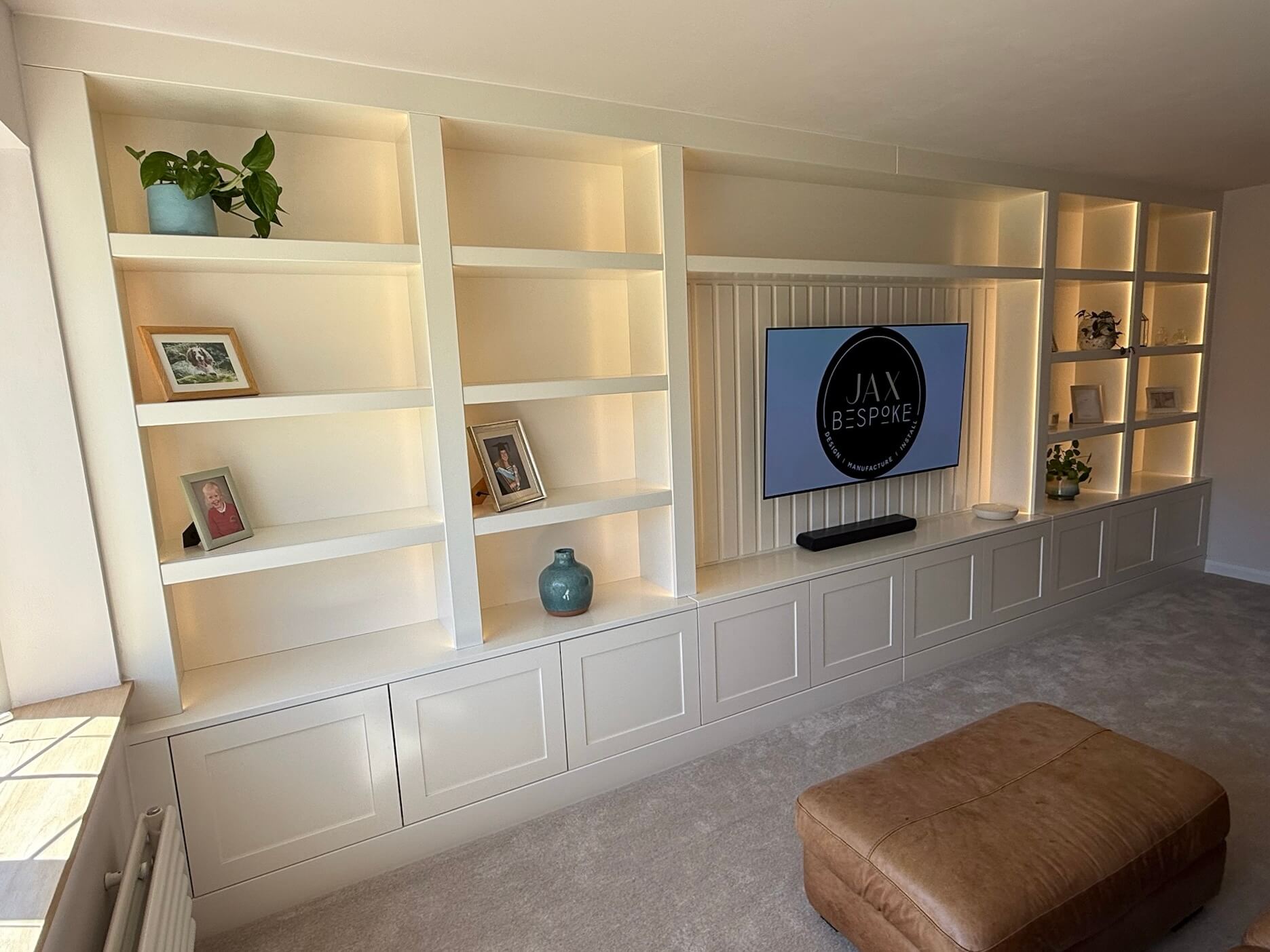 Custom media walls