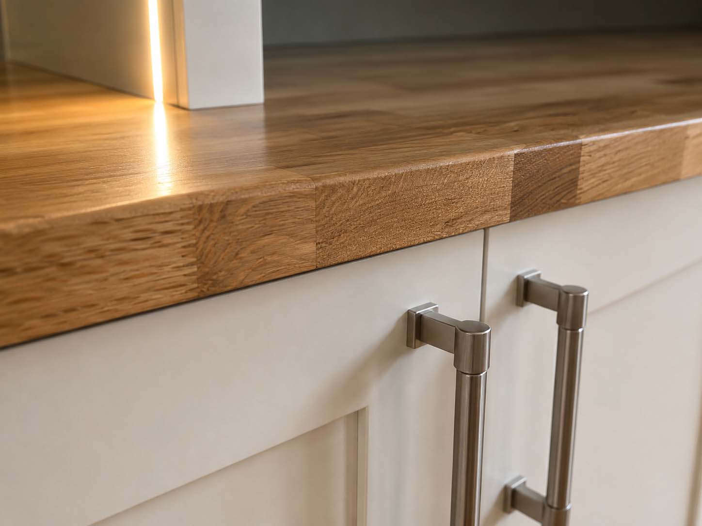 Close-up of handcrafted joinery detail
