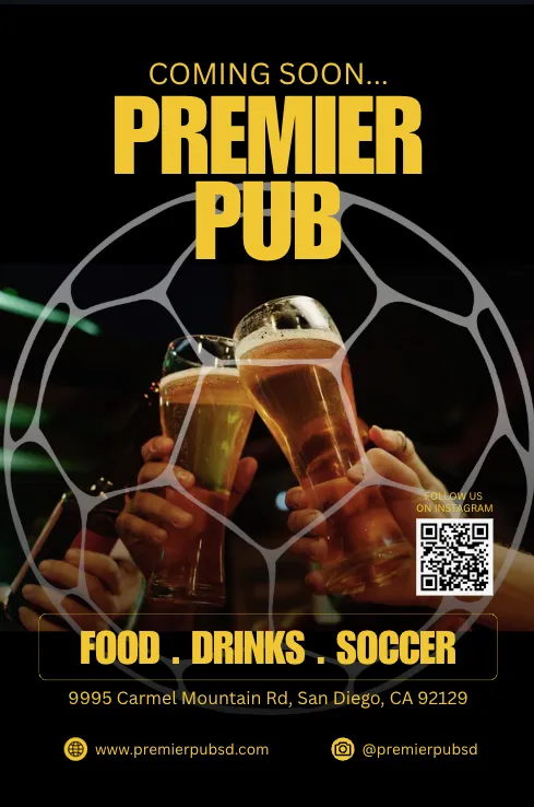 A street light that is red and white