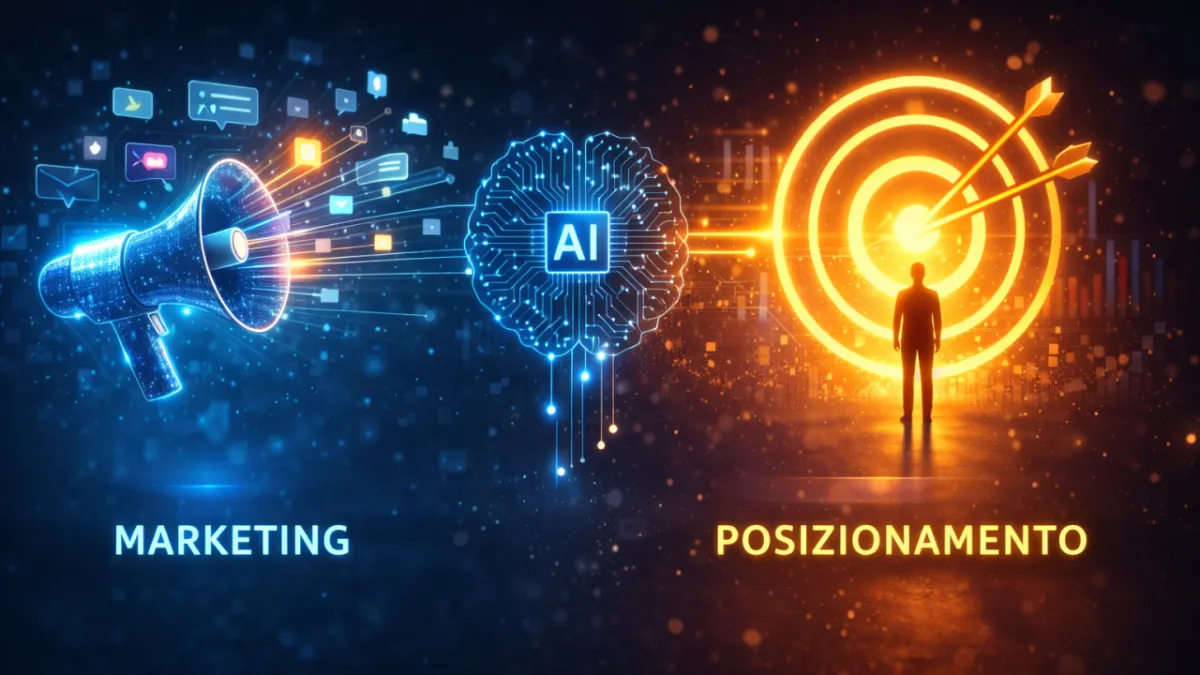 Oggi non basta più fare marketing. Serve posizionamento