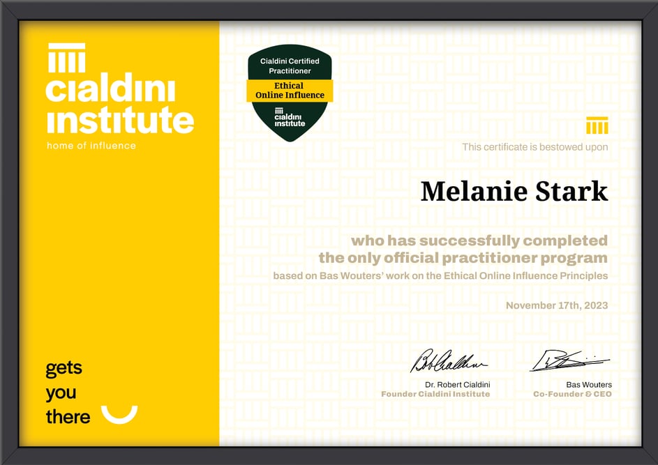 Trainer guiding a group through a whiteboard exercise, flat illustration, gold and beige palette