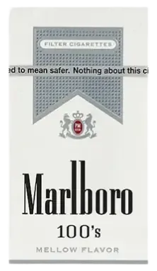 Marlboro  Silver - Sterling Tobacco Vape & Glass