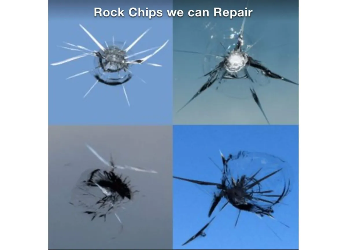 Rock Chip Repair in Galveston County.