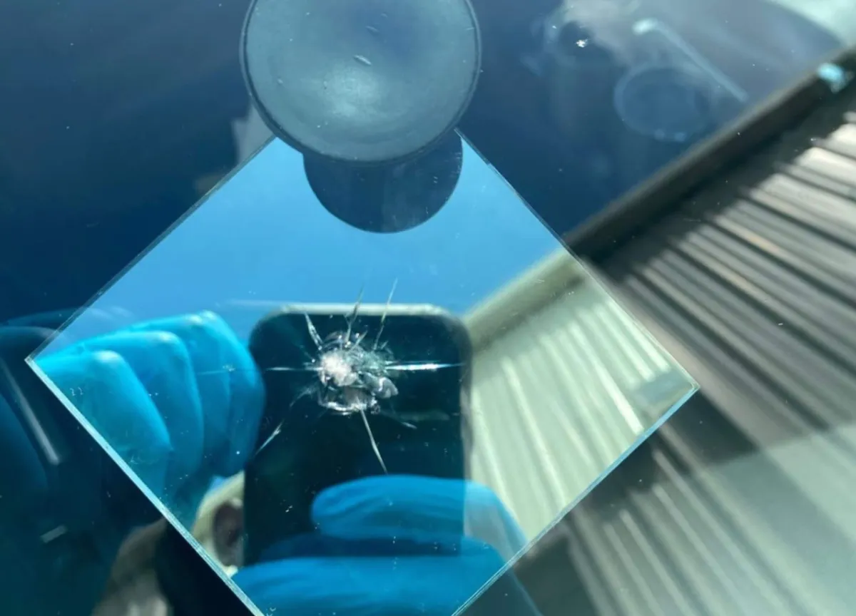 Rock Chip Repair in Galveston County.