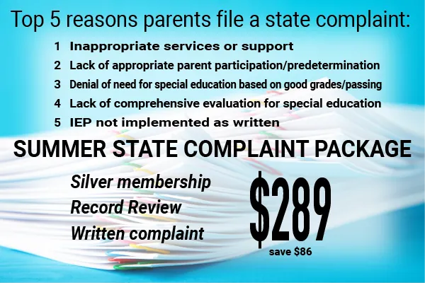 State complaint graphic