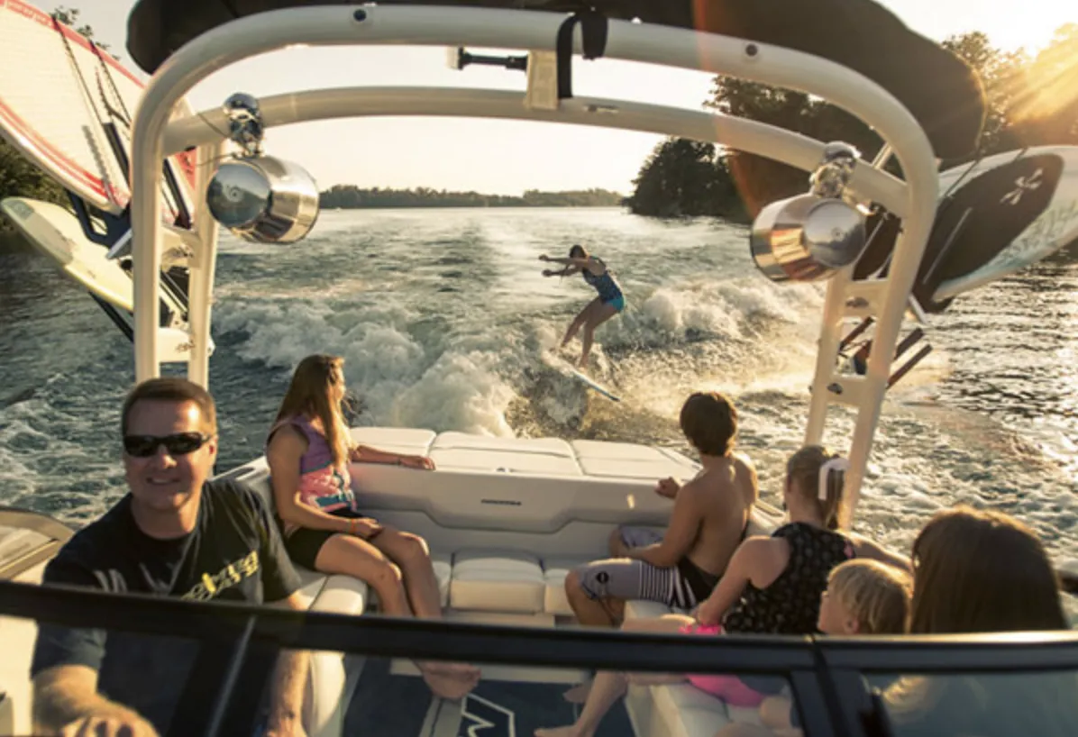 Fun in North Idaho- Wake boarding