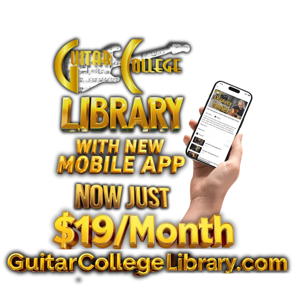Guitar College Library - 700+ Streaming Jazz Guitar Lessons