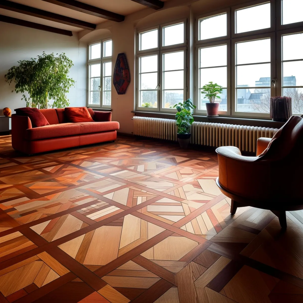 custom hardwood floor