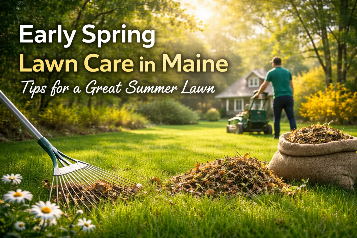 Early Spring Lawn Care in Maine: What to Do Now for a Healthy Lawn This Summer