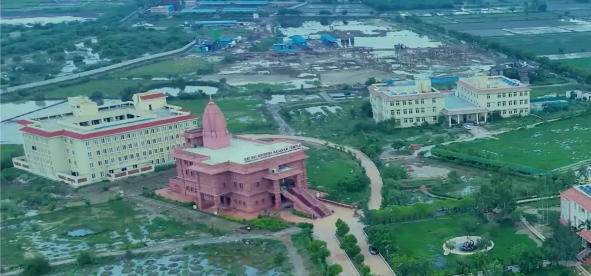 Hero image showing registry-ready residential plots near ISKCON Vrindavan by PlotMultipliers