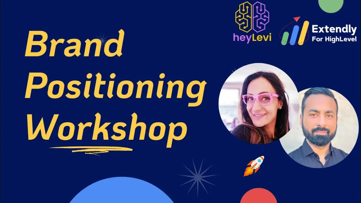 A Zero-Prompt AI Workshop On Creating Unforgettable Brand Narratives Using the Brand Positioning Framework in heyLevi!