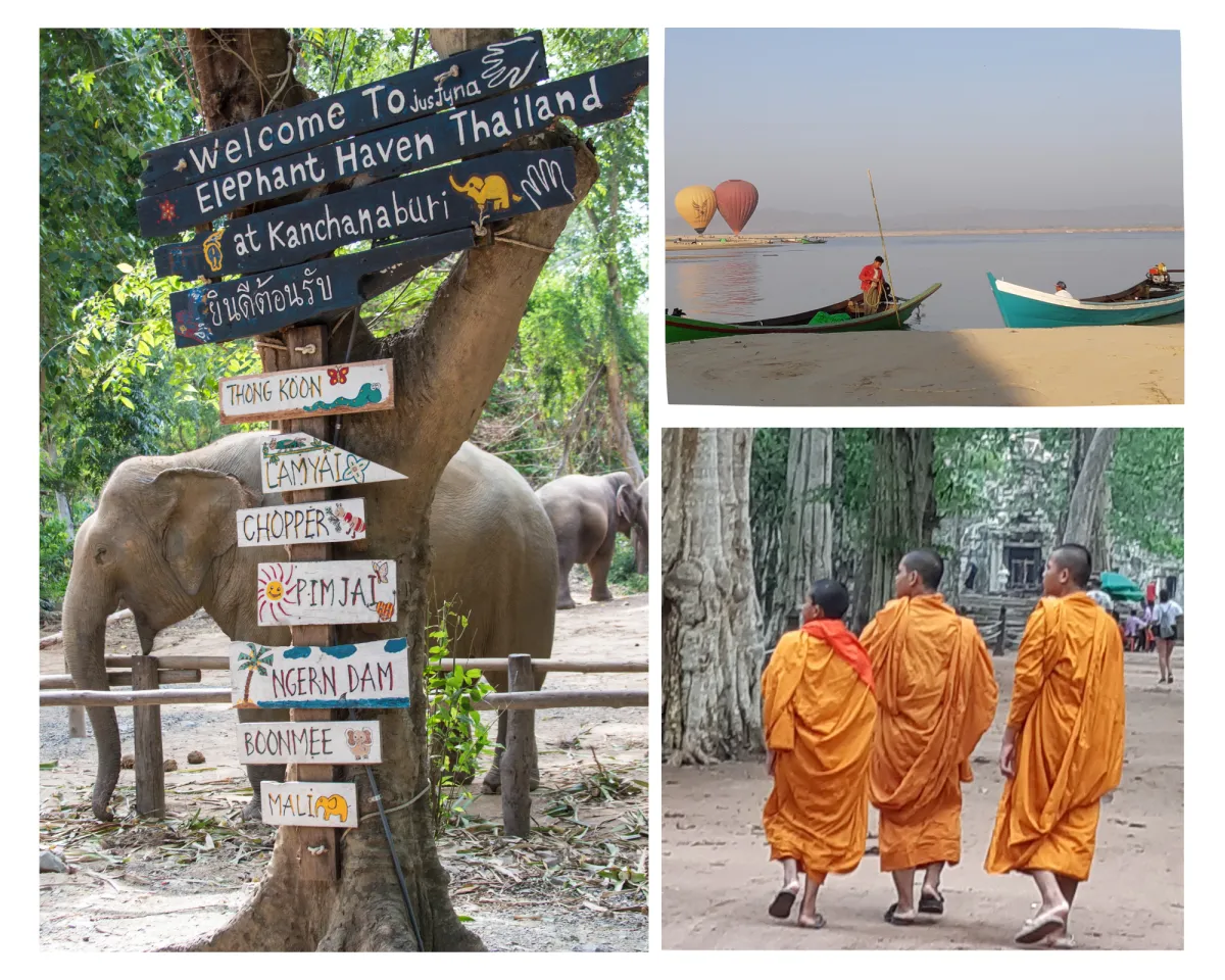Southeast Asia, elephant, Thailand, Cambodia, Indonesia, 