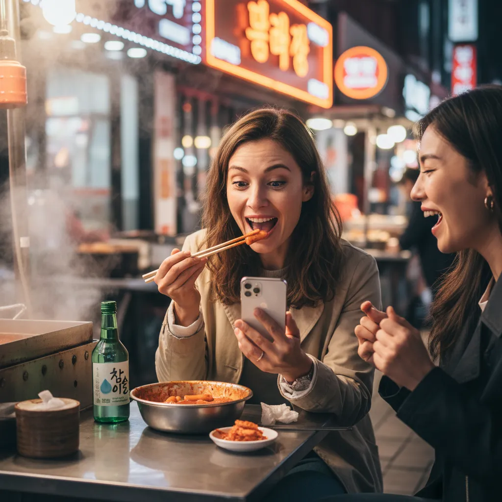 Melanie Sterling enjoying vacation in Korea while receiving automated client bookings