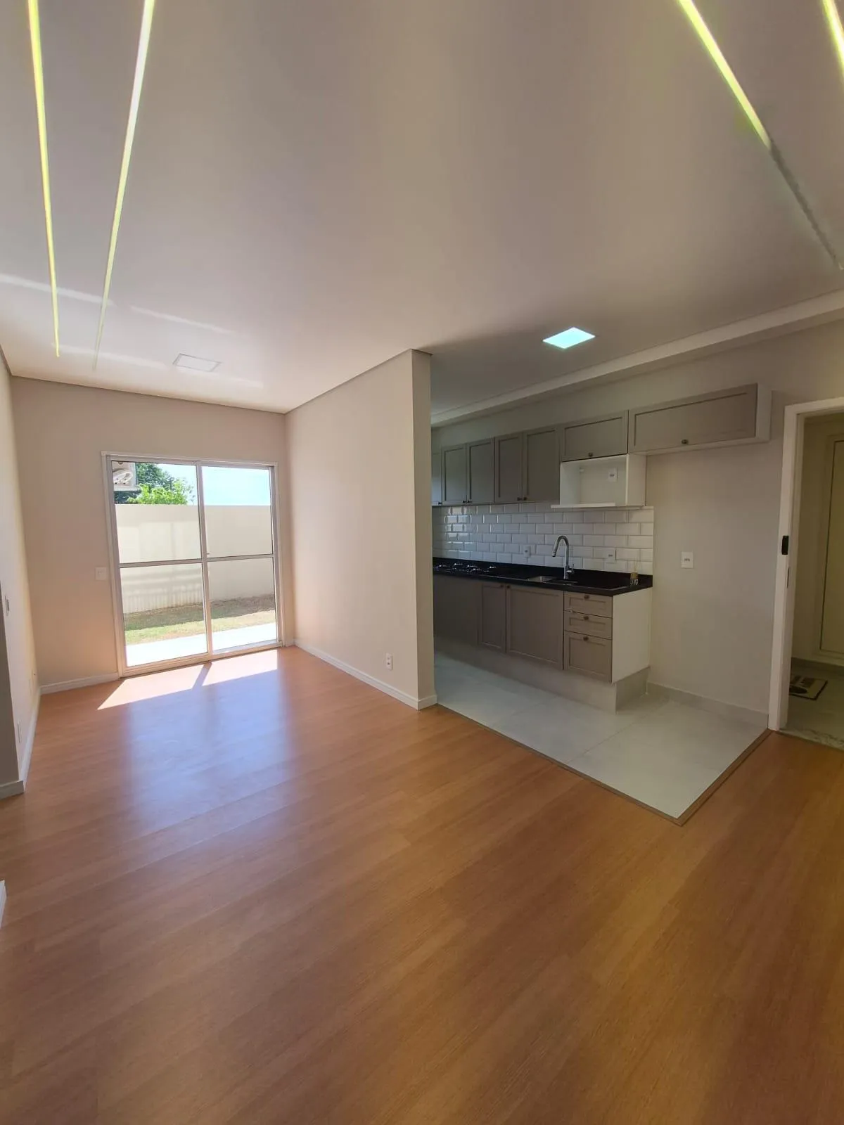 Sala integrada do Apartamento Garden Maxy Franceschini em Hortolândia