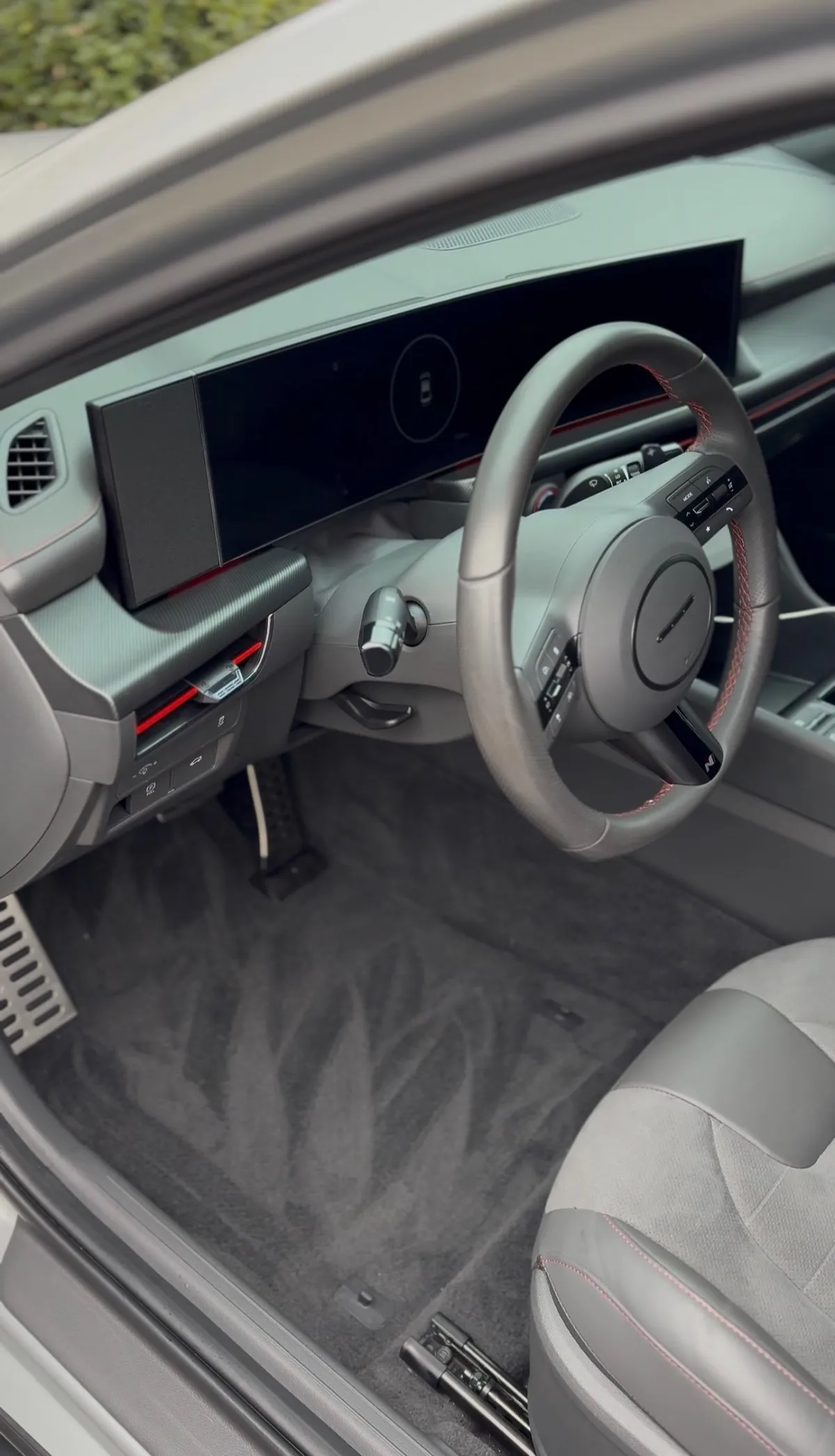 Interior of a car after being detailed, showcasing clean carpets and seats