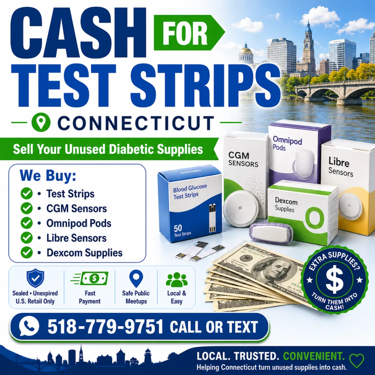 Cash For Test Strips Connecticut