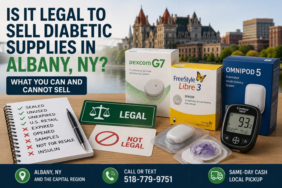 Is It Legal to Sell Diabetic Supplies in Albany, NY? What You Can and Cannot Sell