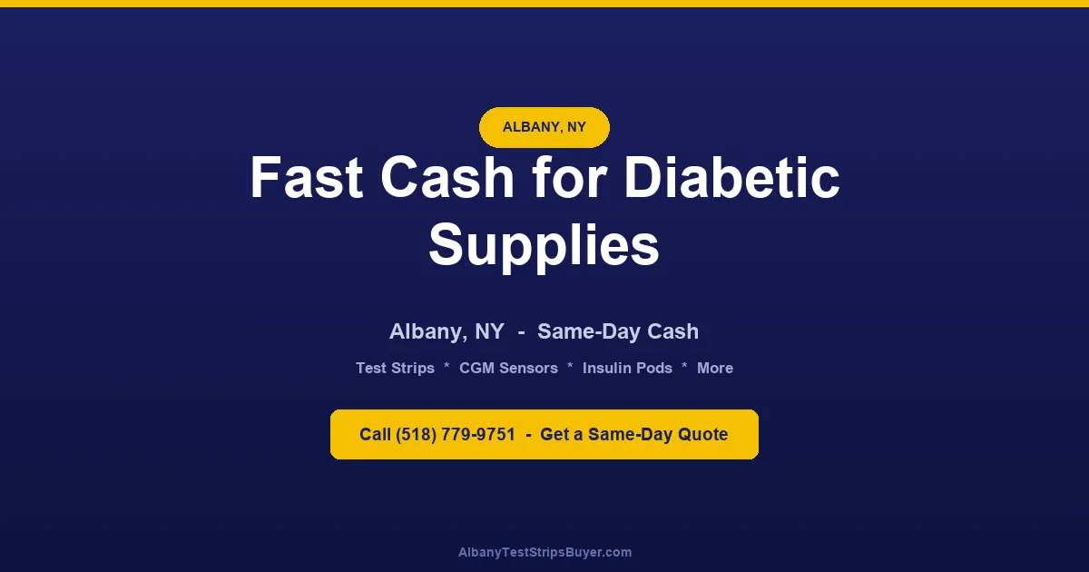 Fast Cash in Albany NY: Sell Diabetic Supplies, Phones, MacBooks, Laptops, Cameras & More