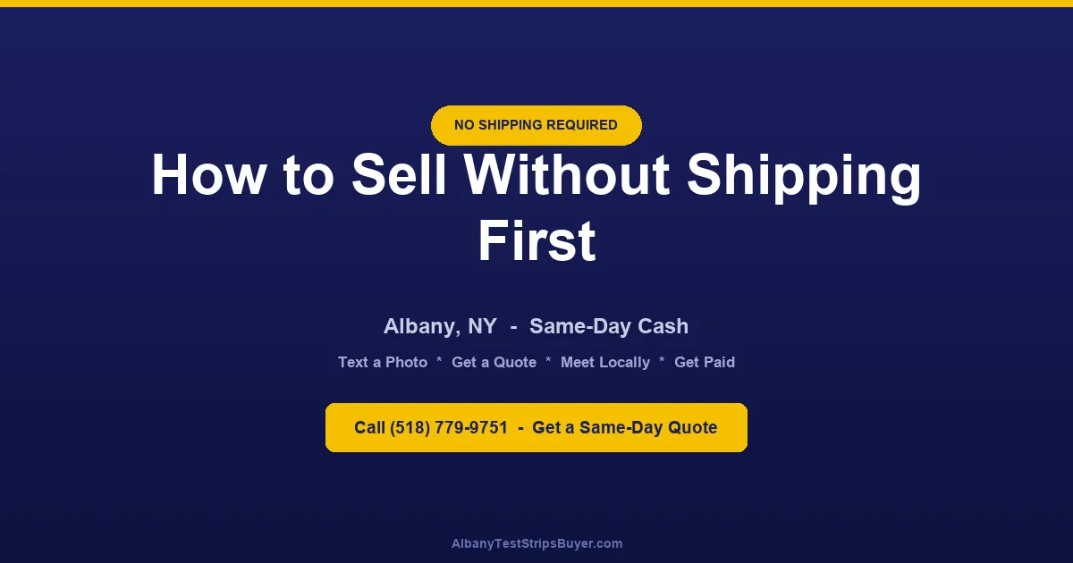 How to Sell Extra Diabetic Supplies in Albany, NY Without Shipping First