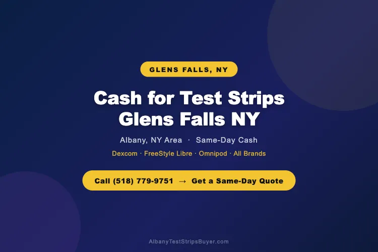 Cash for Test Strips Glens Falls NY — Same-Day Cash