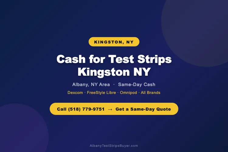 Cash for Test Strips Kingston NY — Same-Day Cash