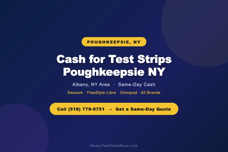 Cash for Test Strips Poughkeepsie NY — Same-Day Cash
