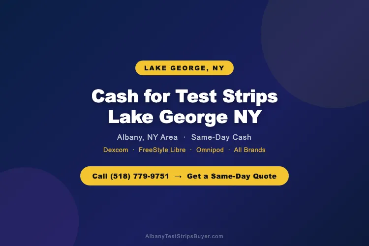 Cash for Test Strips Lake George, NY | We Come to You
