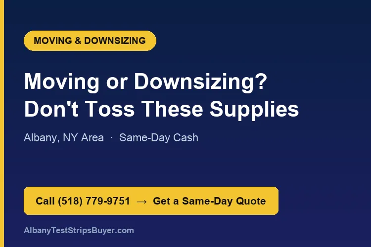 Moving or Downsizing? Don't Throw Out Diabetic Supplies