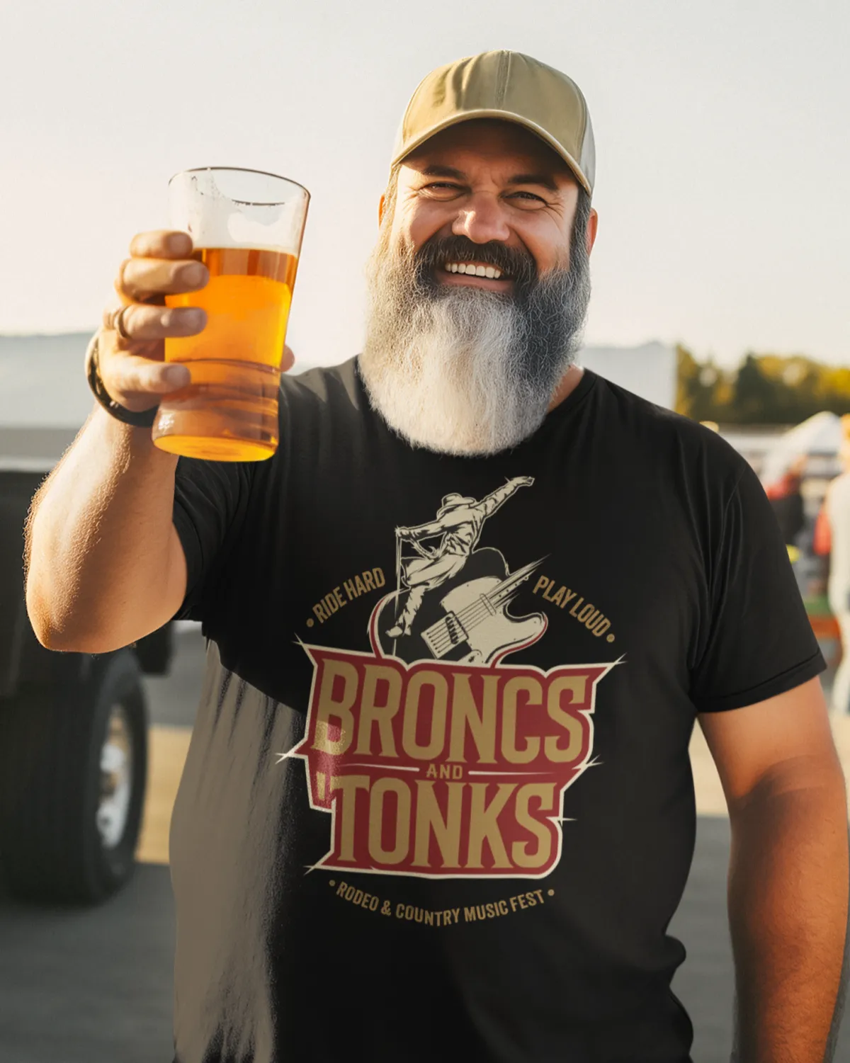 Broncs And ’Tonks event apparel and merchandise design