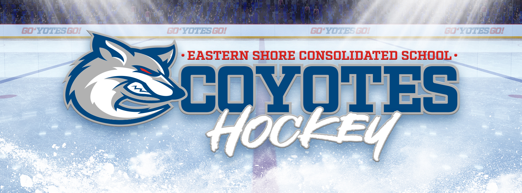 Eastern Shore Consolidated Coyotes ockey Faceook banner