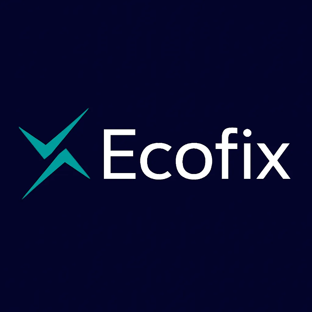 Logo Ecofix - Fournisseur d'énergie belge partenaire de Social énergie