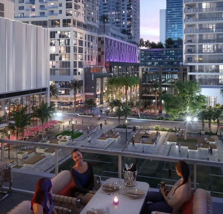 a very tall building with a lot of windows