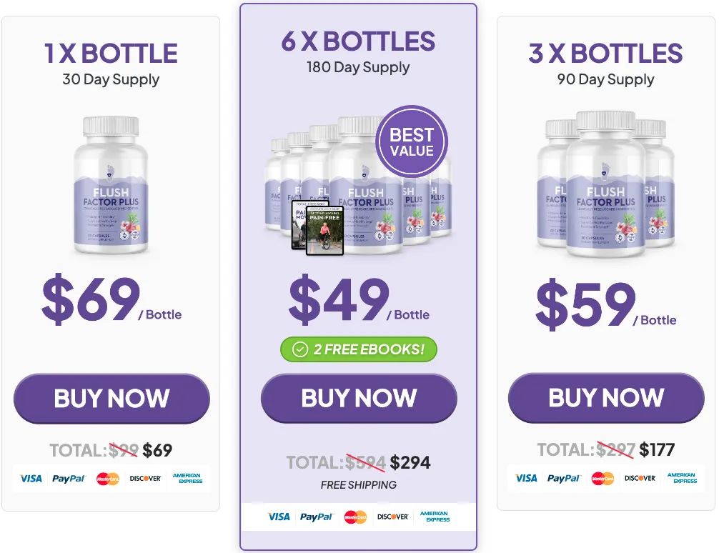 Flush Factor Plus Order Now