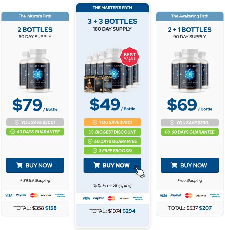 Gold Align Order Now