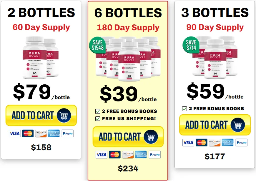 Pura Boost Order Now