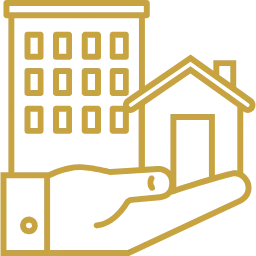 Icona servizio direzione lavori e gestione cantieri edili