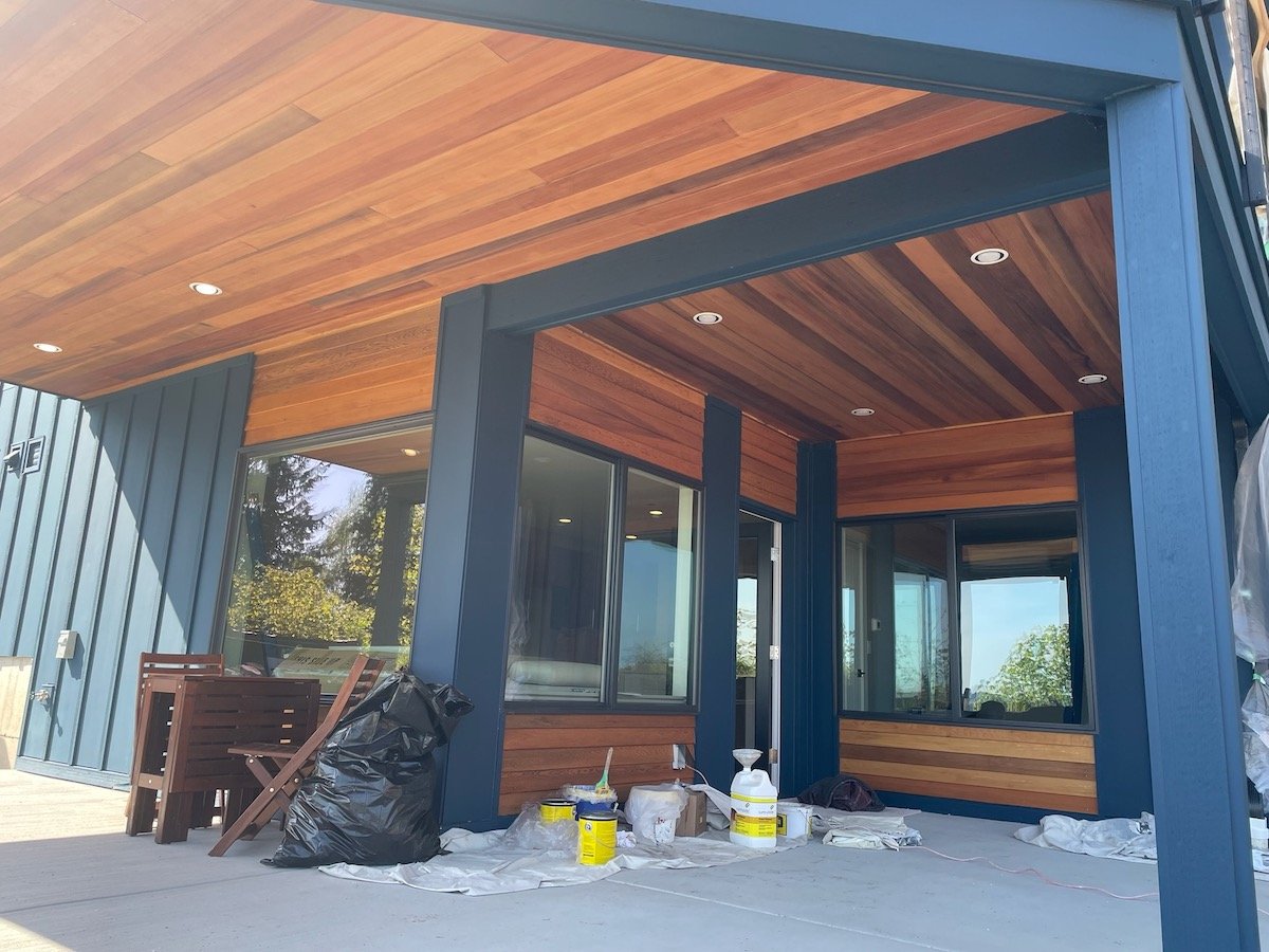 Trim staining in Paducah KY - Copeland Painting