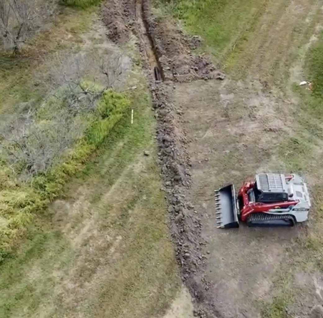 Residential drainage and water control project by Custom Property Solutions in Illinois