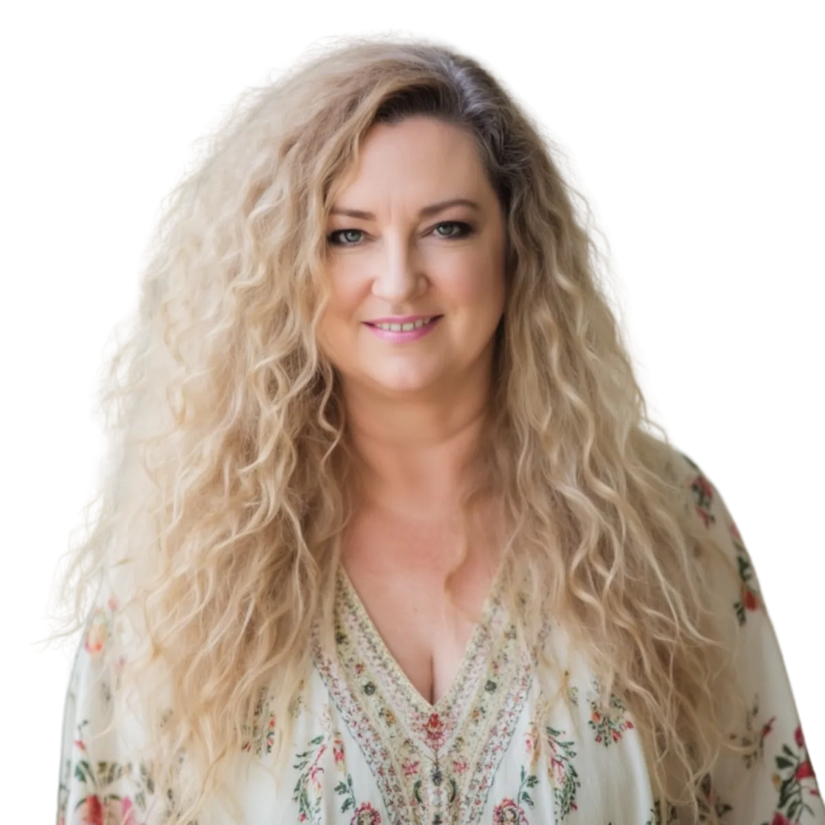 Portrait of Debbie Mewes - strong, calm, confident